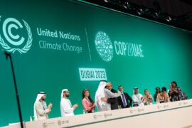 COP28 closing plenary, Dubai, United Arab Emirates. Credit: UNFCC / Kiara Worth / Flickr.