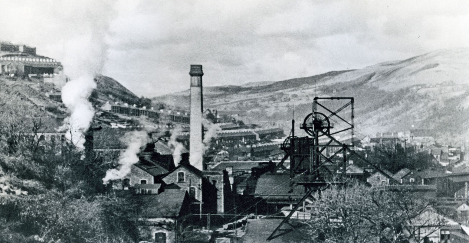 A South Wales coal-mine in the 1950s.