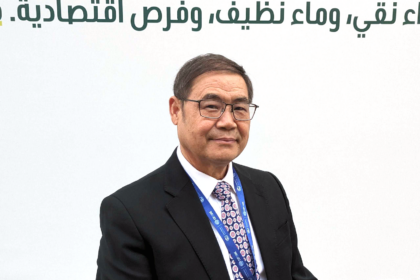 Prof Pan Jiahua at COP28 in Dubai, UAE.